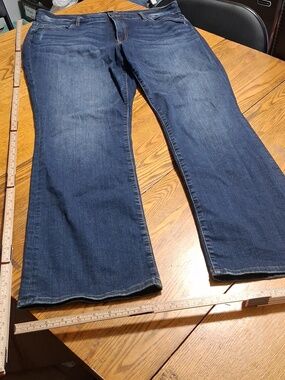 KUT FROM THE KLOTH Jeans Womens 18W BLUE NATALIE BOOTCUT High Rise  DENIM Used